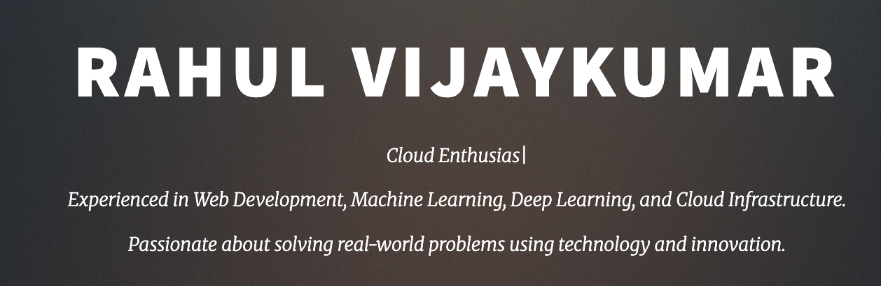 Portfolio Website